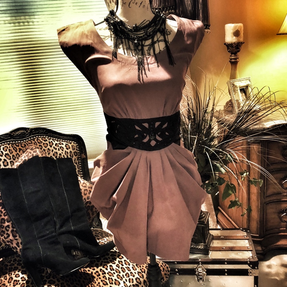 EUC Boutique lavender tunic/ dress